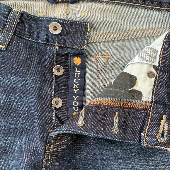 Lucky Brand 221 Button Fly Slim Straight Jean - Picture 7 of 14
